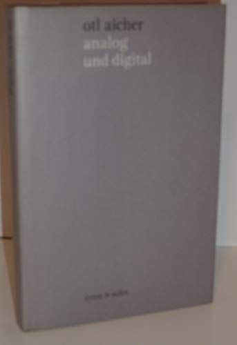 analog und digital: schriften zur philosophie des machens von Ernst & Sohn